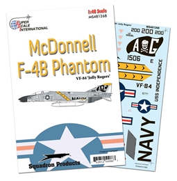 スーパースケール48-1268 F-4B ファントム2 第84戦闘飛行隊 ジョリーロジャース 