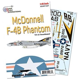 スーパースケール48-1269 F-4B ファントム2 第32戦闘飛行隊 スウォードメン    