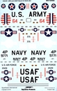 スーパースケール72-908 UC-45 エクスペディター 米陸軍/海軍/空軍        