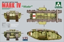 タコム1/35 WWI イギリス軍戦車 マークIV メール