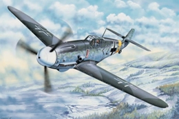 トランペッターモデル1/32 ドイツ軍 メッサーシュミット Bf109G-2         