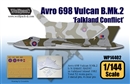 ウルフパック1/144 アブロ バルカン B.Mk.2 フォークランド紛争         