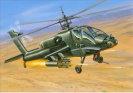 ズベズダ1/144 AH-64アパッチ アメリカ攻撃ヘリ                 