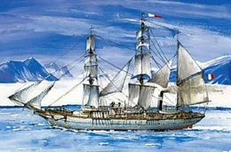 ズベズダ1/100 フランス局地探検帆船 プルコワ・パ号                