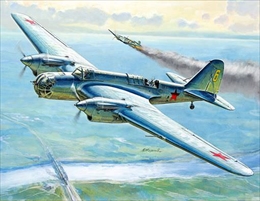 ズベズダ1/200 ツポレフ SB-2 ソビエト爆撃機                 