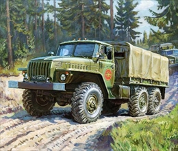ズベズダ1/100 ウラル4320 ロシア 6×6トラック                 