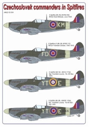 AML1/32 スピットファィア チェコスロバキア義勇軍 指揮官機               