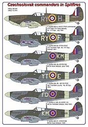 AML1/48 スピットファィア チェコスロバキア義勇軍 指揮官機               