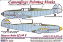 AML1/32 Bf109E カモフラージュマスク                        