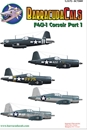 バラクーダデカール72010 1/72 F4U-1 コルセア パート1           