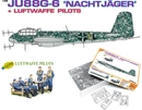 サイバーホビー1/48 Ju88G-6 ナハトイェーガー w/独空軍パイロット       