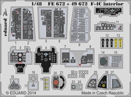 eduard1/48 F-4C ファントム2 内装(アカデミー)                 
