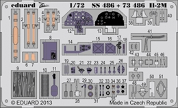 eduard1/72 IL-2M シュトルモビク 計器板/シートベルト(アカデミー)     