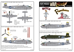 キッツワールド1/72 米陸軍 B-25H ミッチェル                      