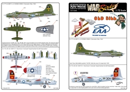 キッツワールド1/72 米陸軍 B-17G,B-17F                      