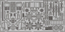 プラッツM72-33 /72 航空自衛隊 F-1用 ディテールアップエッチングパーツ(外装用)