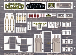 プラッツM72X-04 1/72 PBY-5 カタリナ用ディテールアップエッチングパーツ 
