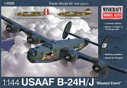 ミニクラフト1/144 WW.II B-24H/J アメリカ陸軍航空隊/カナダ空軍        