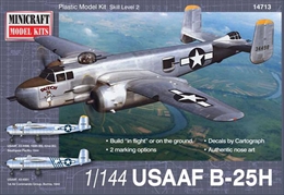 ミニクラフト1/144 アメリカ陸軍航空軍 B-25Hミッチェル                  