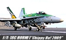 アカデミー1/72 F/A-18C ホーネット チャピーホー 2009             