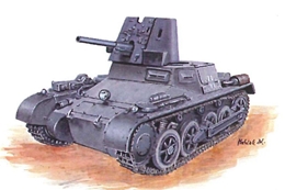 アタック1/72 1号 37mm自走砲                               