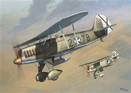 クラシック エア フレームス1/48 ハインケル He51 コンドル軍団             