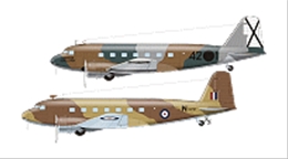 チェコマスターレジン1/144 ダグラス DC-2 軍用タイプ               
