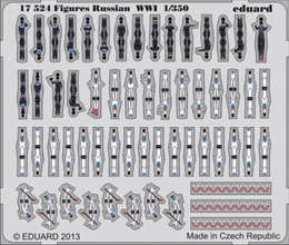 eduard1/350 日露戦争-WW1 ロシア海軍 フィギュア 3D              