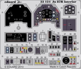 eduard1/32 Ju87R スツーカ 計器板(トランペッター)               