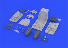 eduard1/32 メッサーシュミット Bf109G-6 コクピット(レベル)        