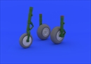 eduard1/32 メッサーシュミット Me262 ホイール(トランペッター)