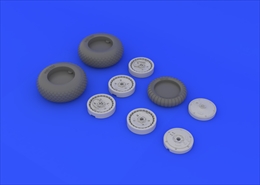 eduard1/32 メッサーシュミット Me262 ホイール(トランペッター)