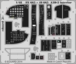 eduard1/48 A3D-2 スカイウォーリア 内装(トランペッター)            
