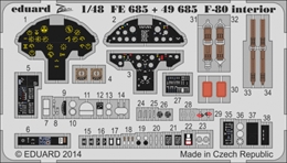 eduard1/48 F-80 内装(ホビーボス)                       