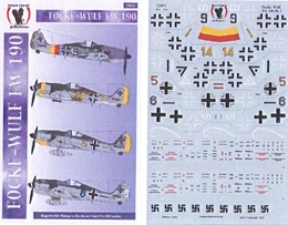 イーグルストライク72-053 フォッケウルフ Fw190 JG301/JG26         