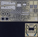 ハセガワ65794 1/48 YF-19 用エッチングパーツ                 