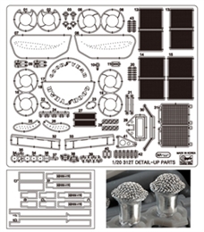 ハセガワQG36 1/20 フェラーリ 312T用 エッチングパーツ             