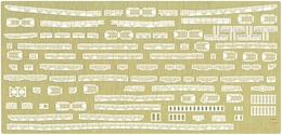 ハセガワQG49 1/350 氷川丸 エッチング　パーツ　ベーシック            