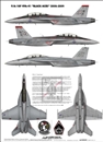 ホビーデカールAL72009V1 F/A-18F VFA-41 ブラックエイセス 2008-2