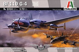 イタレリ1/72 メッサーシュミット Bf110 G-4                      