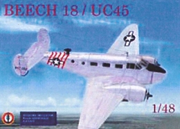 MACH 2 1/48 ビーチクラフト C-18/UC-45                   