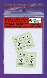 マーク11/144 WW2 独空軍 スワスチカ 円形パック                    