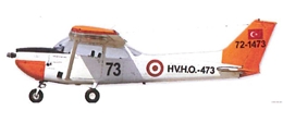 PMモデル1/48 セスナ T-41 トルコ空軍                         