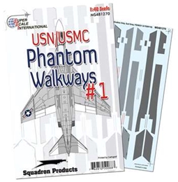 スーパースケール48-1270 F-4B ファントム2 米海軍/米海兵隊 ウォークウェイ     