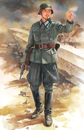 タミヤ1/16 WWII ドイツ野戦指揮官                            