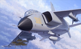 トランペッターモデル1/72 PLA JH-7A フライングレオパルド          