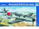 トランペッターモデル1/24 メッサーシュミット Bf109G-6 後期型           