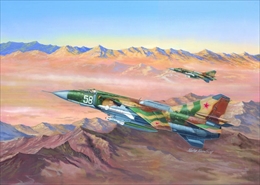 トランペッターモデル1/48 MiG-23MLD フロッガーK型               