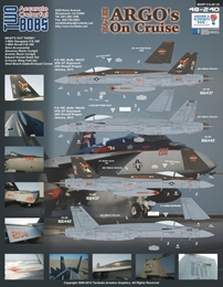 twoBobs デカール48240 VFA-147 アルゴス オン クルーズ F/A-18E 