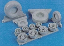 ホイーリィアント1/32 F-14A トムキャット 自重変形タイヤ(タミヤ)            